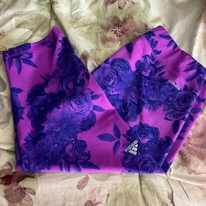 Floral Adidas athletic pants!